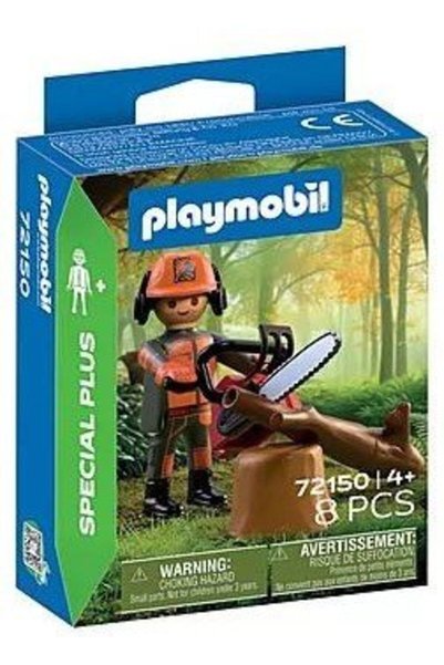 Playmobil Ξυλοκόπος με αλυσοπρίονο
