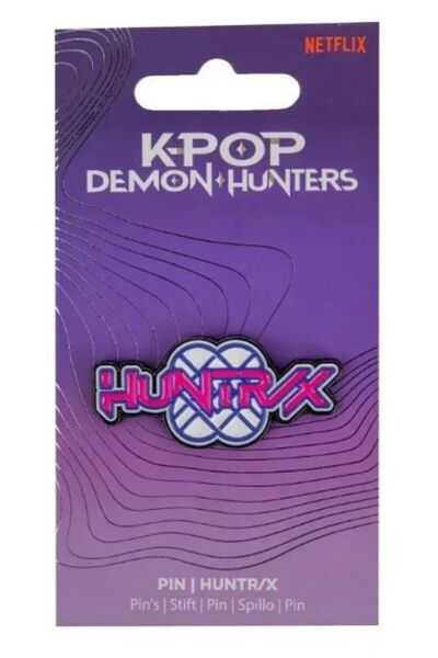 Spinmaster Cinerplicas: K-Pop Κυνηγοί Δαιμόνων - Καρφίτσα Huntr/X (CR3134)