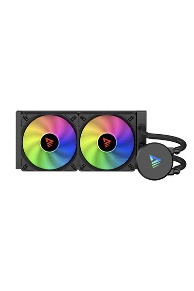 Fara brand Răcitor lichid pentru procesor Savio Velox 240 mm ARGB, negru