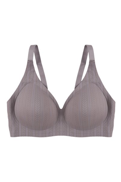 koza iç giyim Women's Laser Seamless Patterned Padded Bra