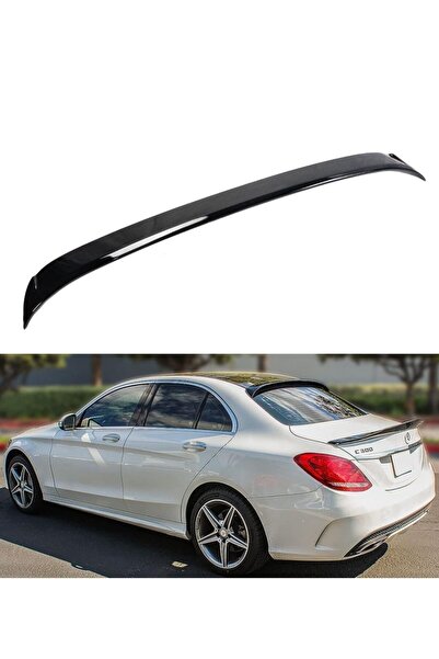 MERCEDES Лип спойлер за задно стъкло C-класа W205 2007-2014 гланцово черен