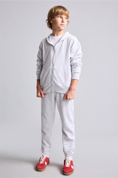 DeFacto Regular Fit Gray Boys' Sweatpants H9195A8/Gr400