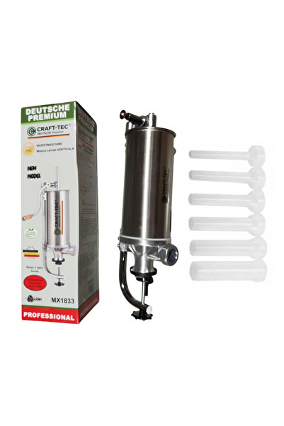 OEM Mașină de Umplut Cârnați Craft-Tec Germany MX1833, Verticală, Inox Integr...