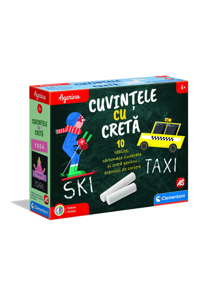 As Games Agerino Cuvinte cu cretă - Joc educativ de scriere
