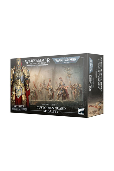 Games Workshop Warhammer Adeptus Custodes Custodian Guard Sodality - 6 Miniat...
