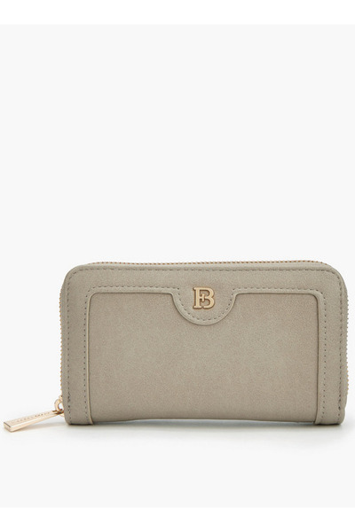 Flora Bella by Shoexpress Textured Zip Around Wallet