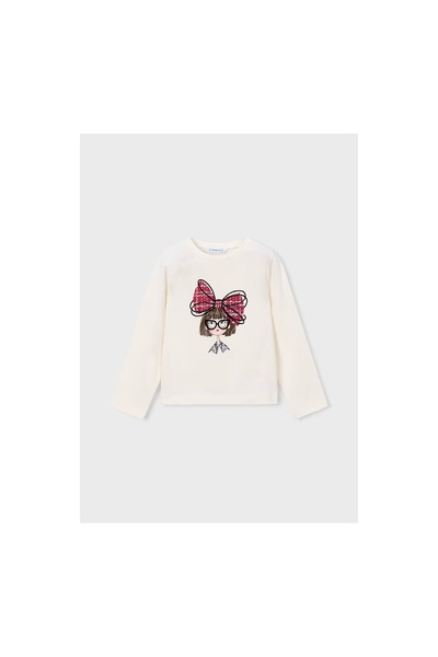 MAYORAL Girl's Bowknot T-Shirt