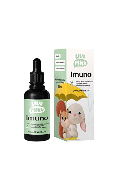 Lilu Milu Imuno, supliment alimentar, picături 30 ml