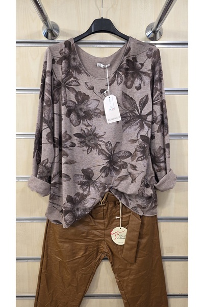Park Moda Italian Thin Sweater with Angora Content