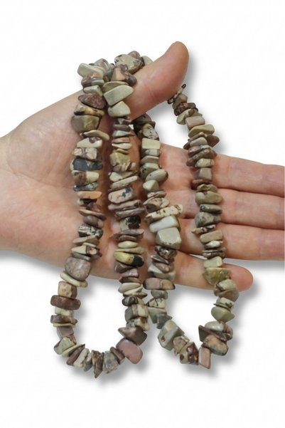 Pozitif Doğal Taş Large Natural Jasper Landscape Stone, Broken Stone Piece - 80 Cm.