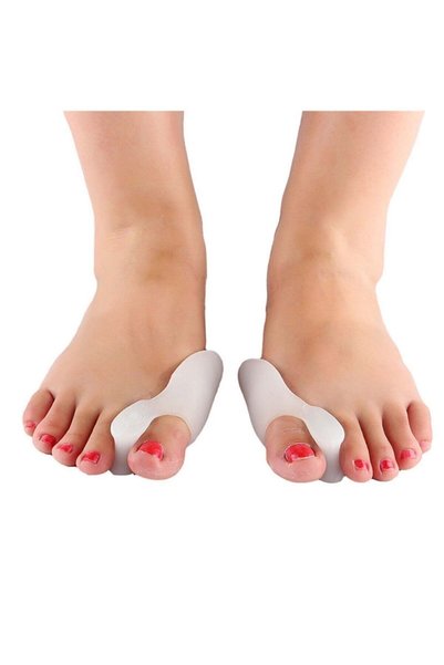 SHELAX Silicone Roller Thumb Bunion Protector Pad, Shoe Anti-Friction Toe Pad