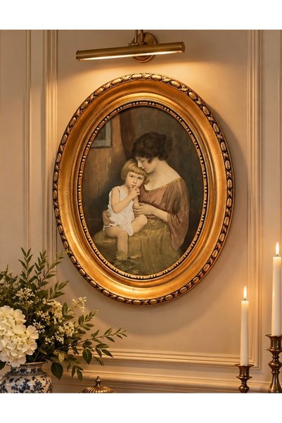 Bavaria Gold Çerçeveli 52/40cm Tablo