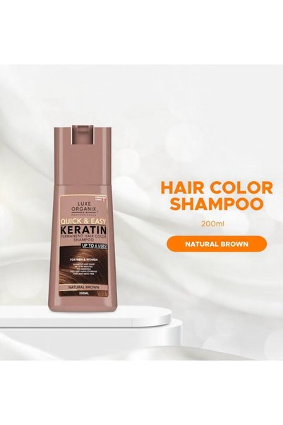 Generic Brand Quick and Easy Keratin - Hair Permanent Color Shampoo
