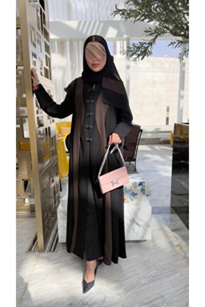 DAR LAHA D70054 - Crepe Cobre Fabric with Embroidery and Embellished Buttons ...
