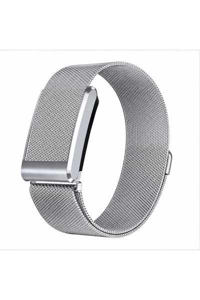 Nezih Case Whoop 5.0 ile Uyumlu Magnet Milanes Dokuma Hasır Metal Kordon