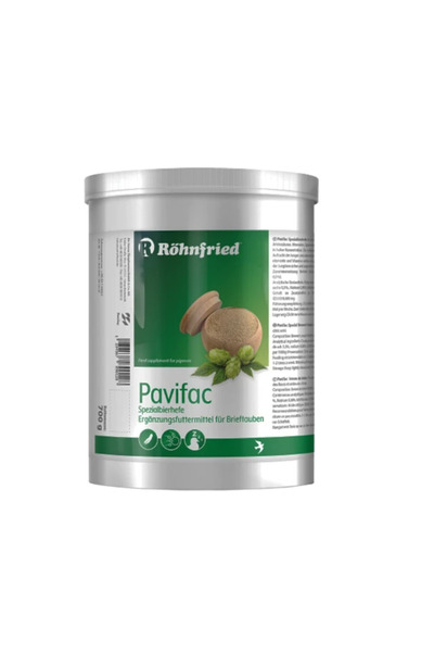 Röhnfried Pavifac Polenli Bira Mayası 50GR - (CAM ŞİŞE - ORİJİNAL KUTU BÖLMEDİR)