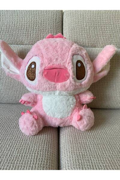 Stitch 30 Cm Pembe Peluş Oyuncak – Sevimli Yumuşak Peluş Oyuncak