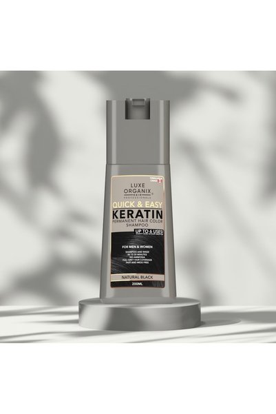 Generic Brand Quick and Easy Keratin - Hair Permanent Color Shampoo
