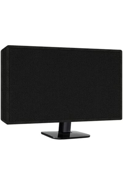 Inf غطاء شاشة LCD/LED مقاوم للغبار والماء وقابل للغسل لشاشة ديل 27 بوصة (أسود...