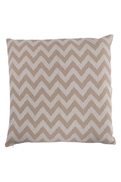 Karam Meander Light Brown Cushion Cover CC-1104 (50 x 50 cm)