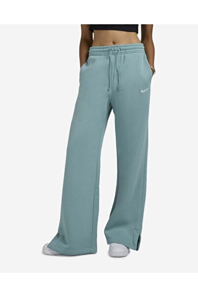 Sportswear Phoenix Fleece Standart Fit Mid Rise Jogger Kadın Eşofman Altı Yeşil JABR SPORT