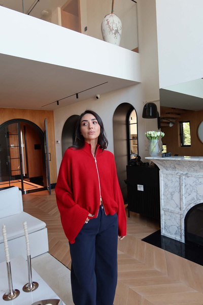 Özge Özgenç Oversize Geniş Kol Hırka