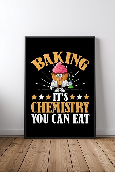 KEYFHOME Coacerea este chimie pe care o poți mânca Poster cu tablou MDF cu ra...