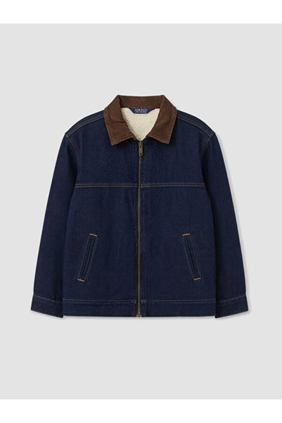 LC Waikiki Timeless Clothing & Timeless Choices Velvet Roba Collar Boys' Jean...