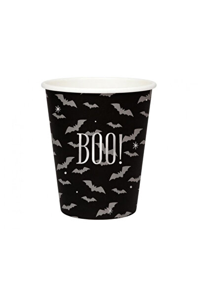 Halloween Ghost set de pahare de hârtie, 6 bucăți, 266 ml