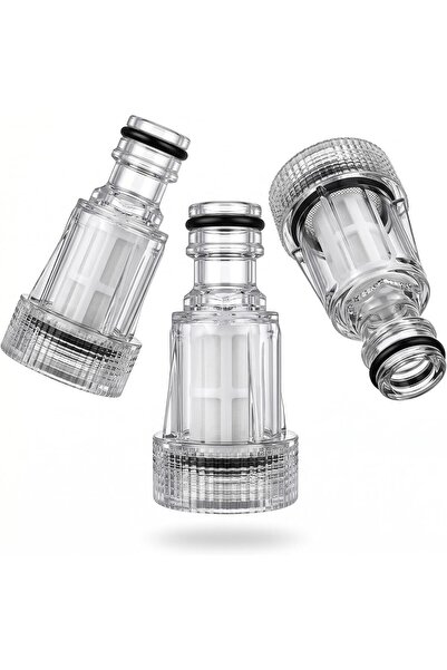 Gerui Pressure Washer Adapter,3 PCS Plastic Inlet Filter Set with 3/4 Inch Ga...