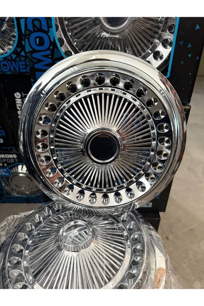 ZAFAKS Krom Jant Kapağı Cadillac 15 İnç Tak Matik Krom 1. Kalite Krom Kaplama