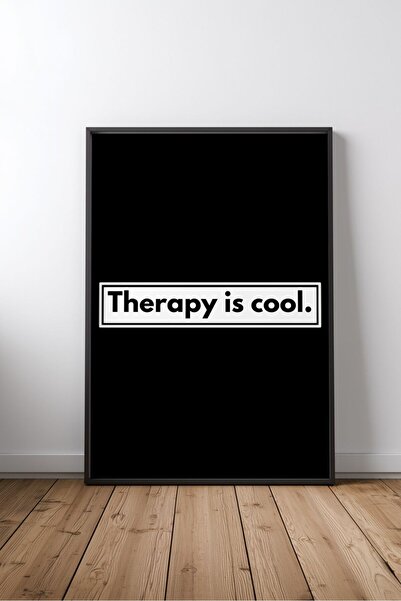 KEYFHOME Terapia este Cool Health Worker Scris în jurul MDF Table Poster Offi...