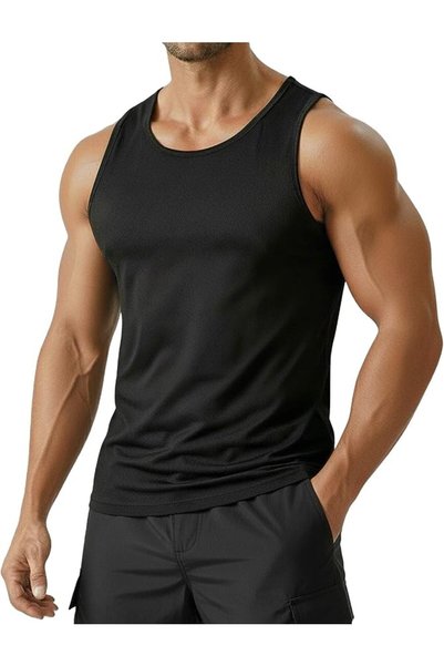 GENERAL PINSPARK Men's Tank Tops UPF 50+ Quick Dry Sleeveless Athletic Shirts...