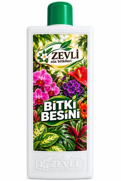 ZEVLİ Genel Bitki Besini Tüm Bitkiler İçin 1000 ml