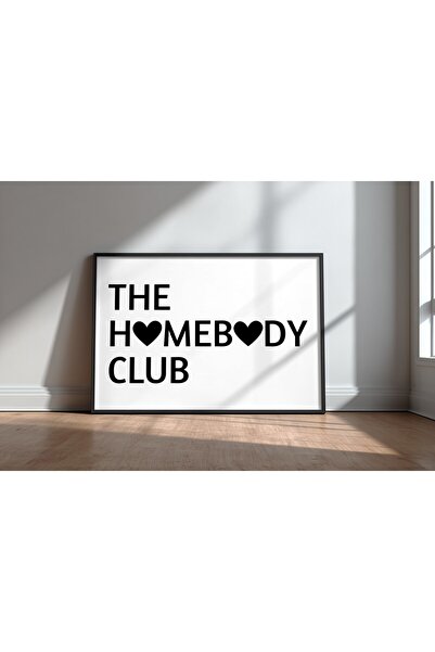 KEYFHOME The Homebody Club Bedroom Scris No 2 Încadrat MDF Tablou Poster Dorm...
