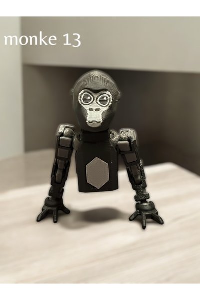 Nova Gorilla Tag Monke Hareketli Eklemli Aksiyon Figür Oyuncak - Monke 13 VR ...