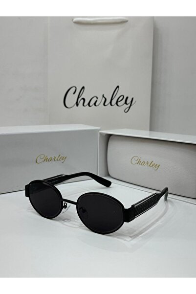 Generic Brand Product Name: Charley Women's Black Sunglasses with Dark Lenses...