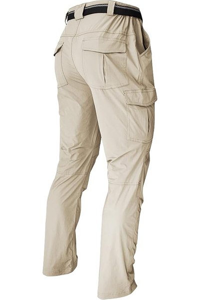 GENERAL WENRONSTA Men's Hiking Work Cargo Pants Quick-Dry Lightweight Waterpr...