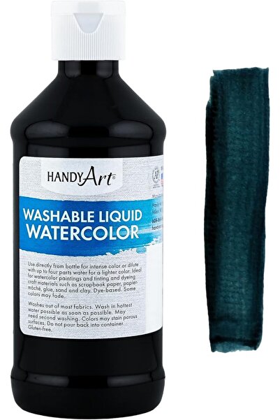 Handy Art ألوان مائية سائلة قابلة للغسل، 8 أونصة، أصفر