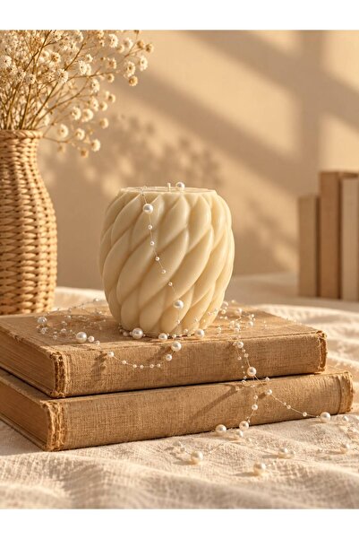 Deluxe Studio Candle Lumânare decorativă spiralată de lux