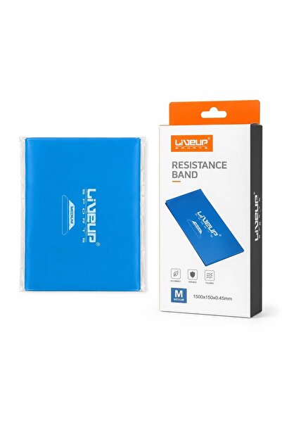 Liveup Bandă elastică, antiderapantă, textură mată, pentru reabilitare, fitne...