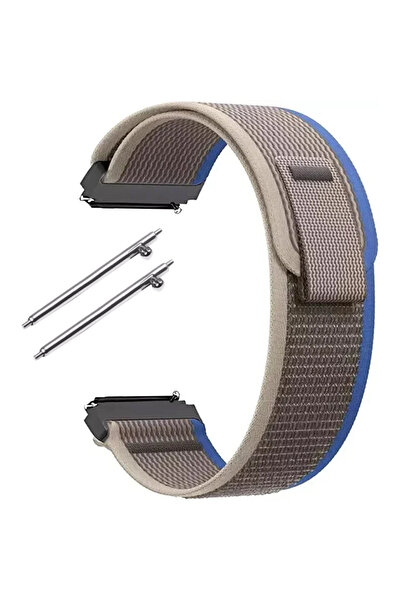 XGSM Curea universală din nailon de 22mm, gri deschis