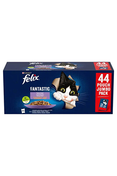 PURINA NESTLE PURINA Felix Fantastic Mix în jeleu - hrană umedă pentru pisici...