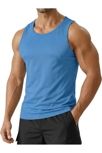 GENERAL PINSPARK Men's Tank Tops UPF 50+ Quick Dry Sleeveless Athletic Shirts...