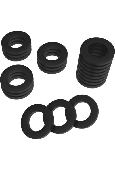 Generic 20 Pack ，3/4 inch 19 * 12 * 3 mm Garden Hose Washers Rubber Washers S...