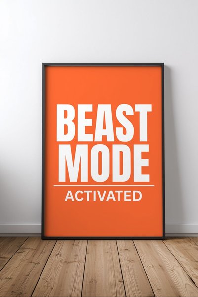 KEYFHOME Ενεργοποιήθηκε η λειτουργία Beast Mode Αθλητική έμπνευση με γραπτό κ...