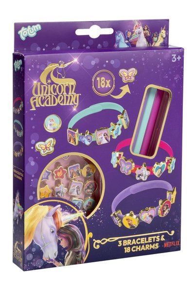 Javoli Friends Unicorn Academy bracelet making set