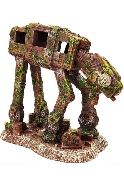 SLOCME ديكورات حوض السمك: نموذج At-At Imperial Walker المدرع المتنقل لجميع ال...