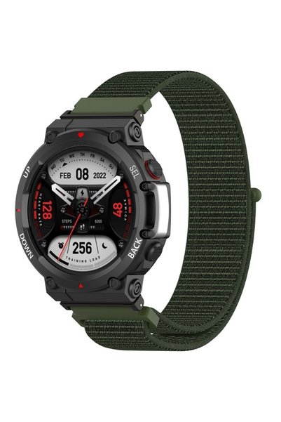 XGSM Curea din nailon pentru Amazfit T-Rex 2, Verde
