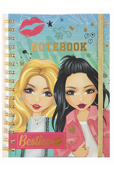 Javoli Colorful Besties Duo Spiral Notebook for Girls, A5 Format